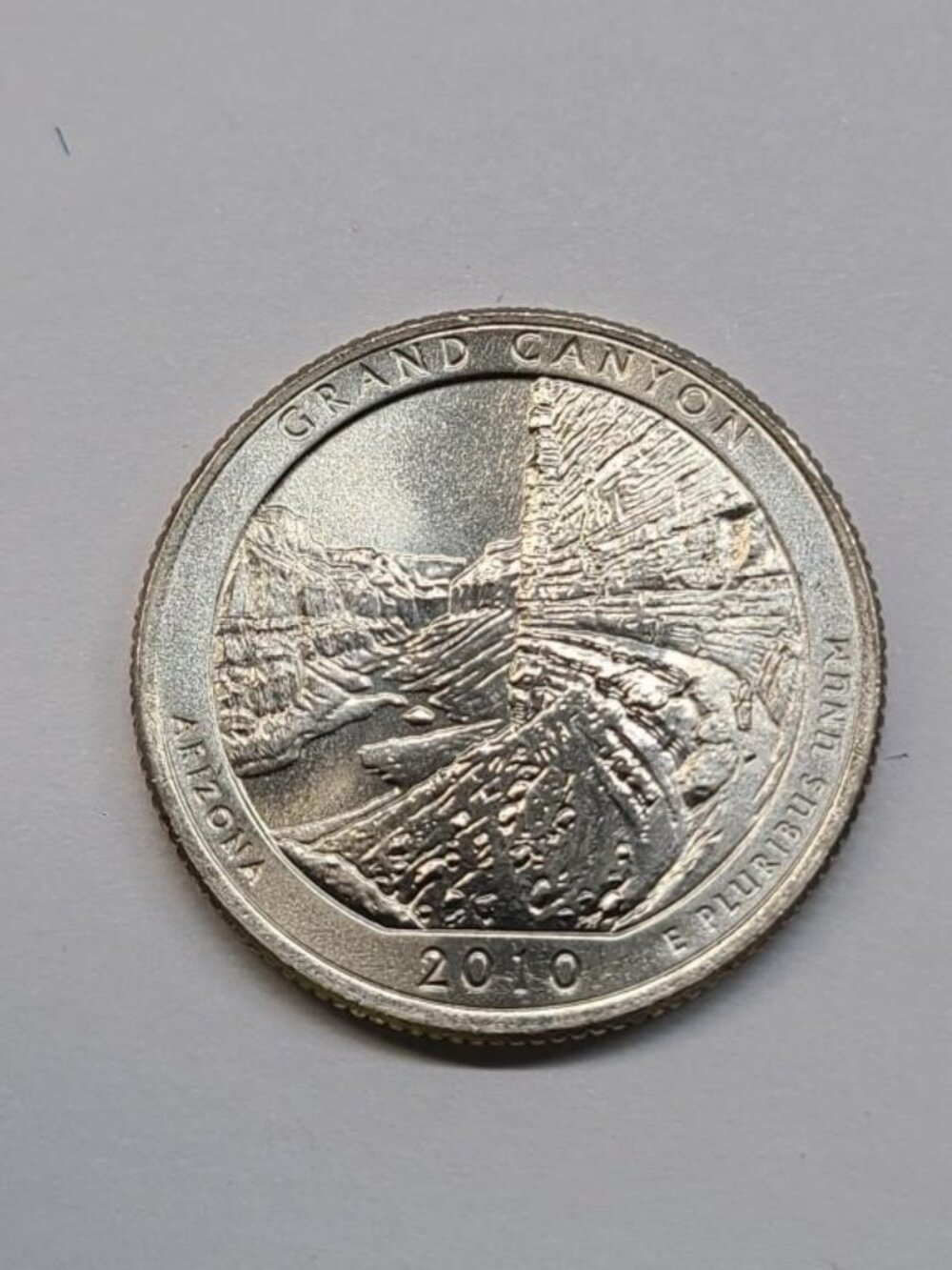 2010 P&D Grand Canyon National Park Quarters AU to Uncirculated In Holders